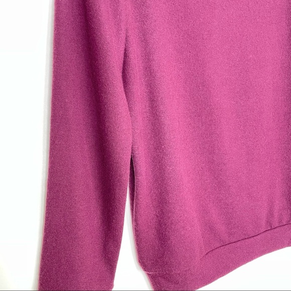 Copper Key Plum Long Sleeve Brushed Knit Top, Small - Picture 11 of 12